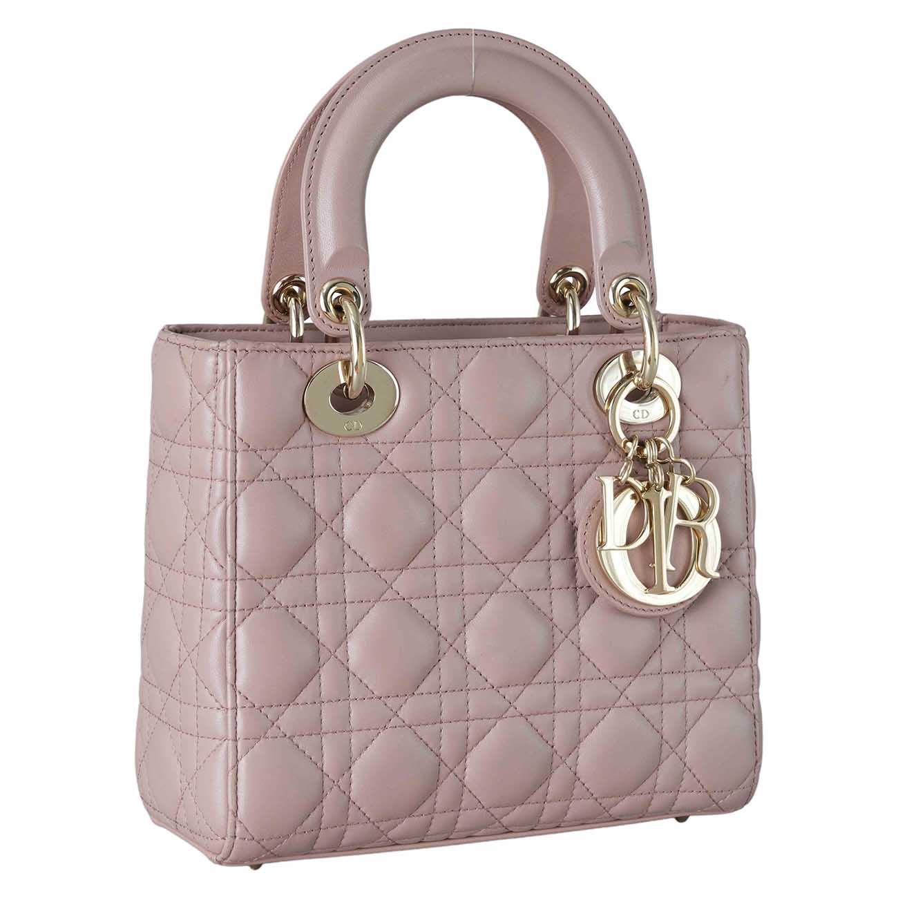 CHRISTIAN DIOR(USED)크리스찬디올 레이디디올 스몰 토트 겸 숄더백